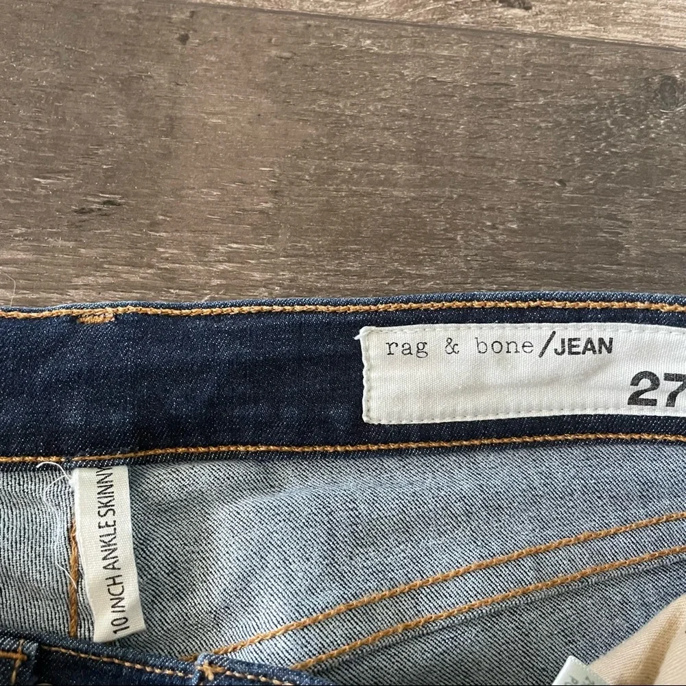 Rag & Bone High Rise Skinny Jean - Picture 8 of 9